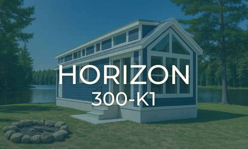 Horizon 300-K1 park model cottage
