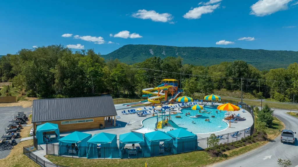 Water park at Luray RV Resort
