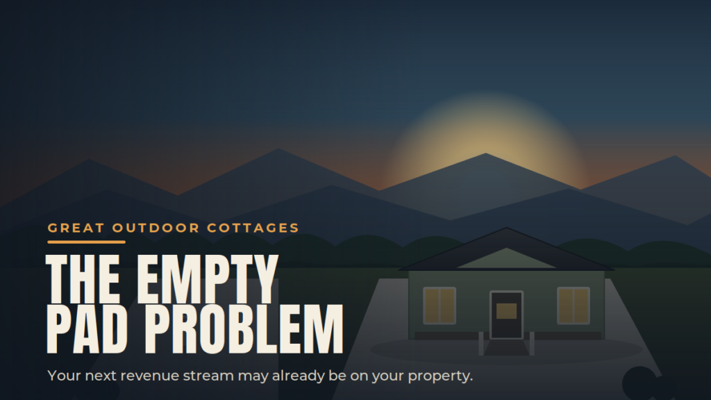 The Empty Pad Problem: your next revenue stream may already be on your property
