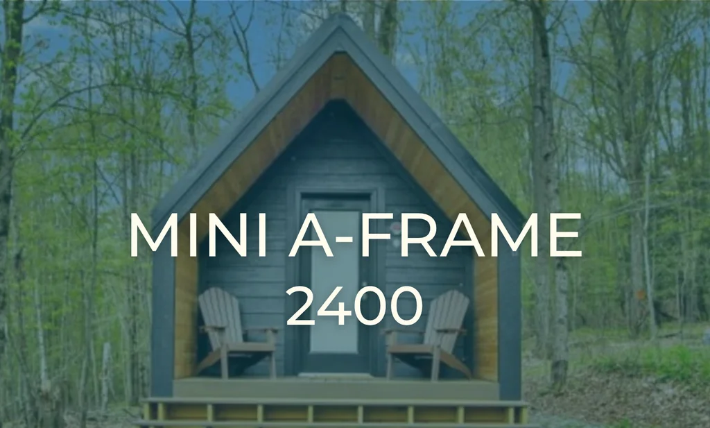 Mini A-Frame 2400 park model cottage